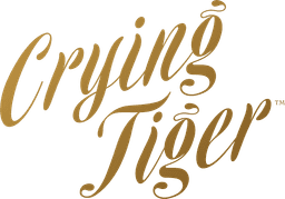 gold illustration of a tiger head